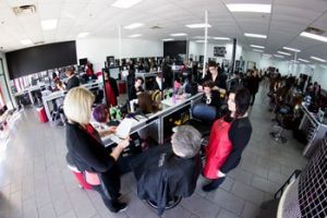 Cosmetology school main floor